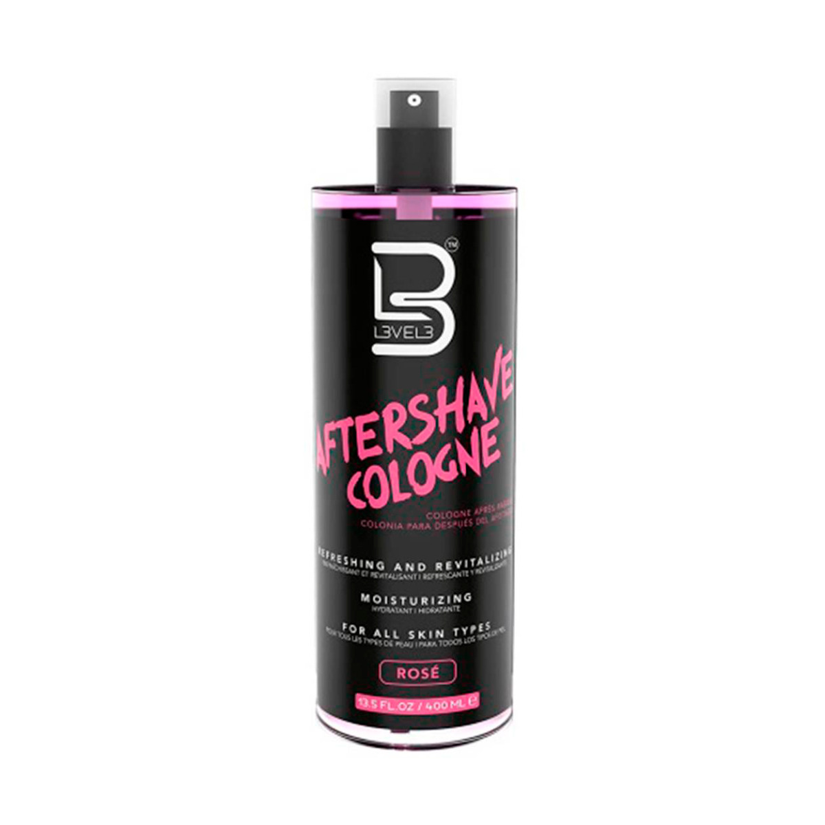 Level3 Aftershave Cologne Rose 400ml