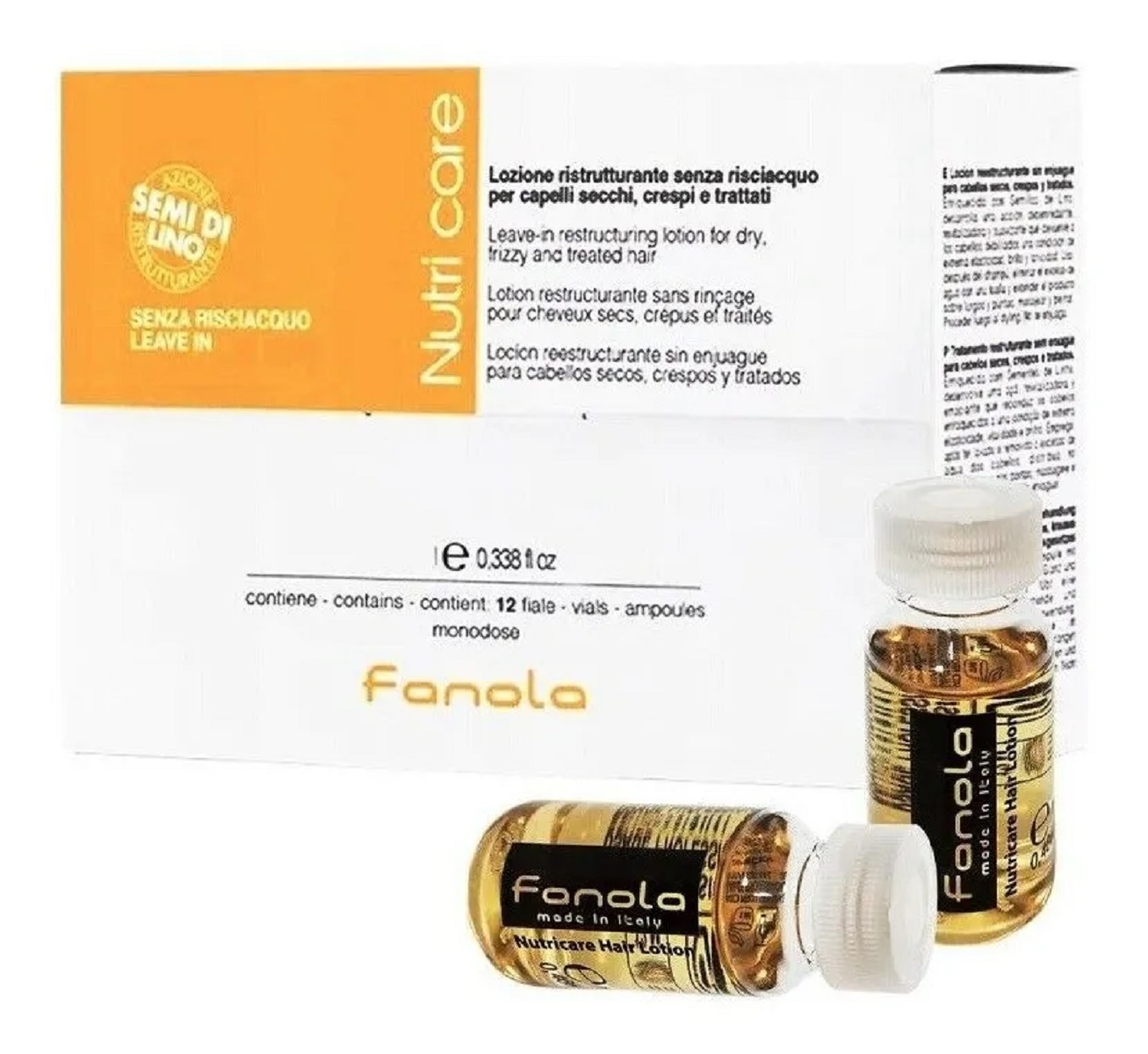 Fanola Ampollas Reestructurantes 12x12ml