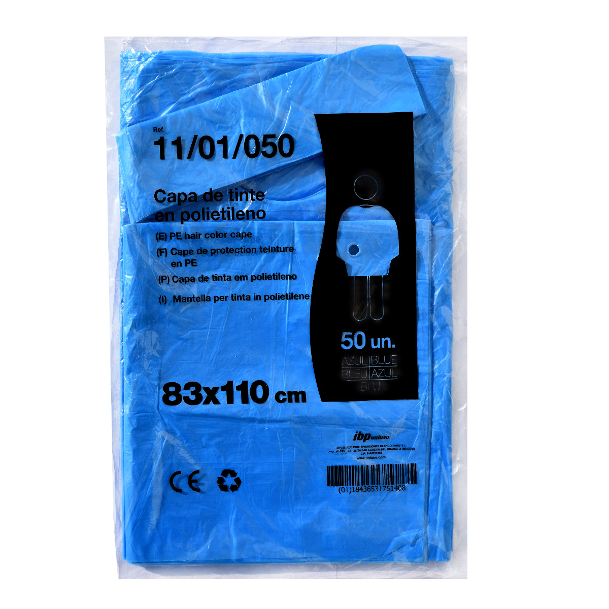 Capas Tinte Desechables IBP 85X110