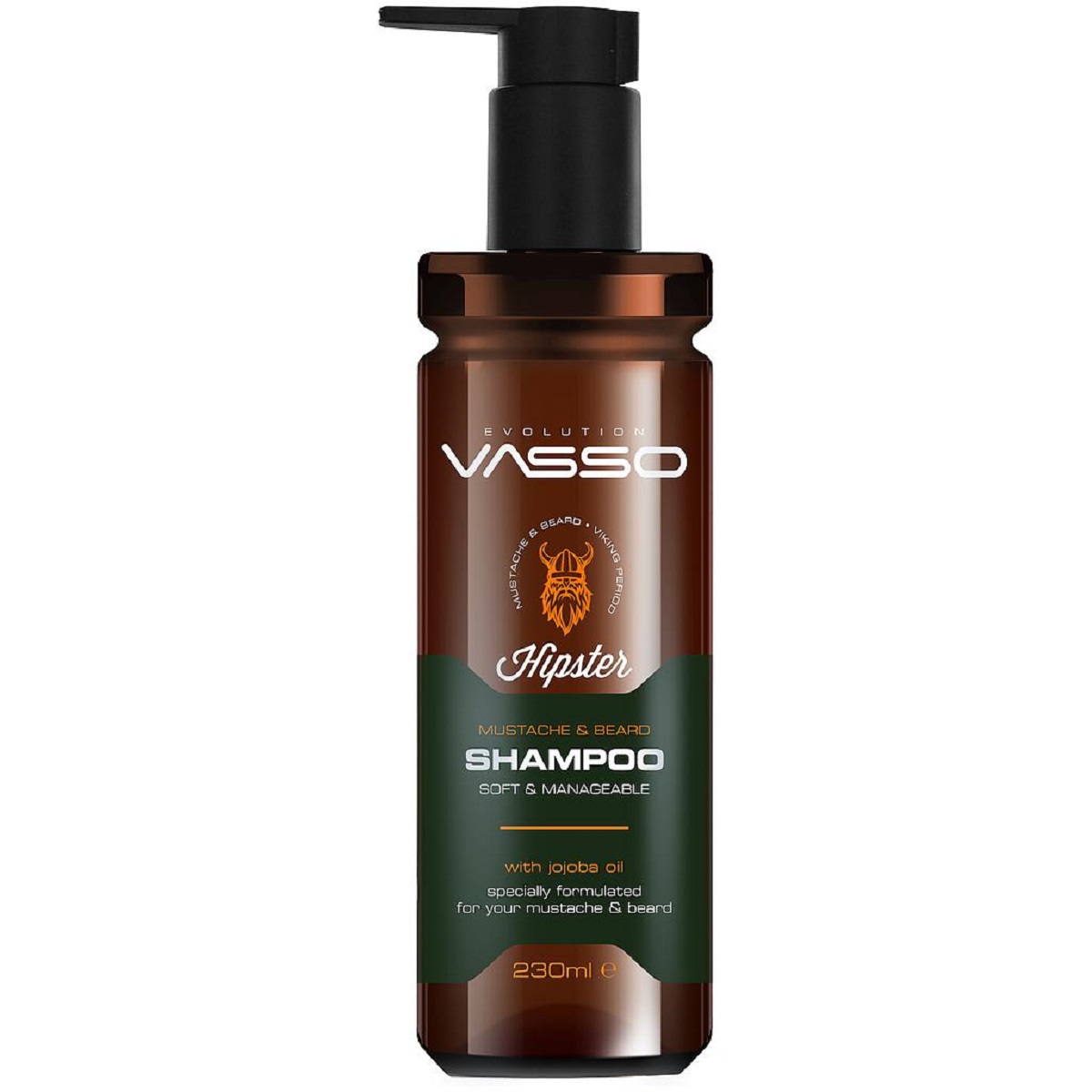 Vasso Champú Bigote y Barba 230ml