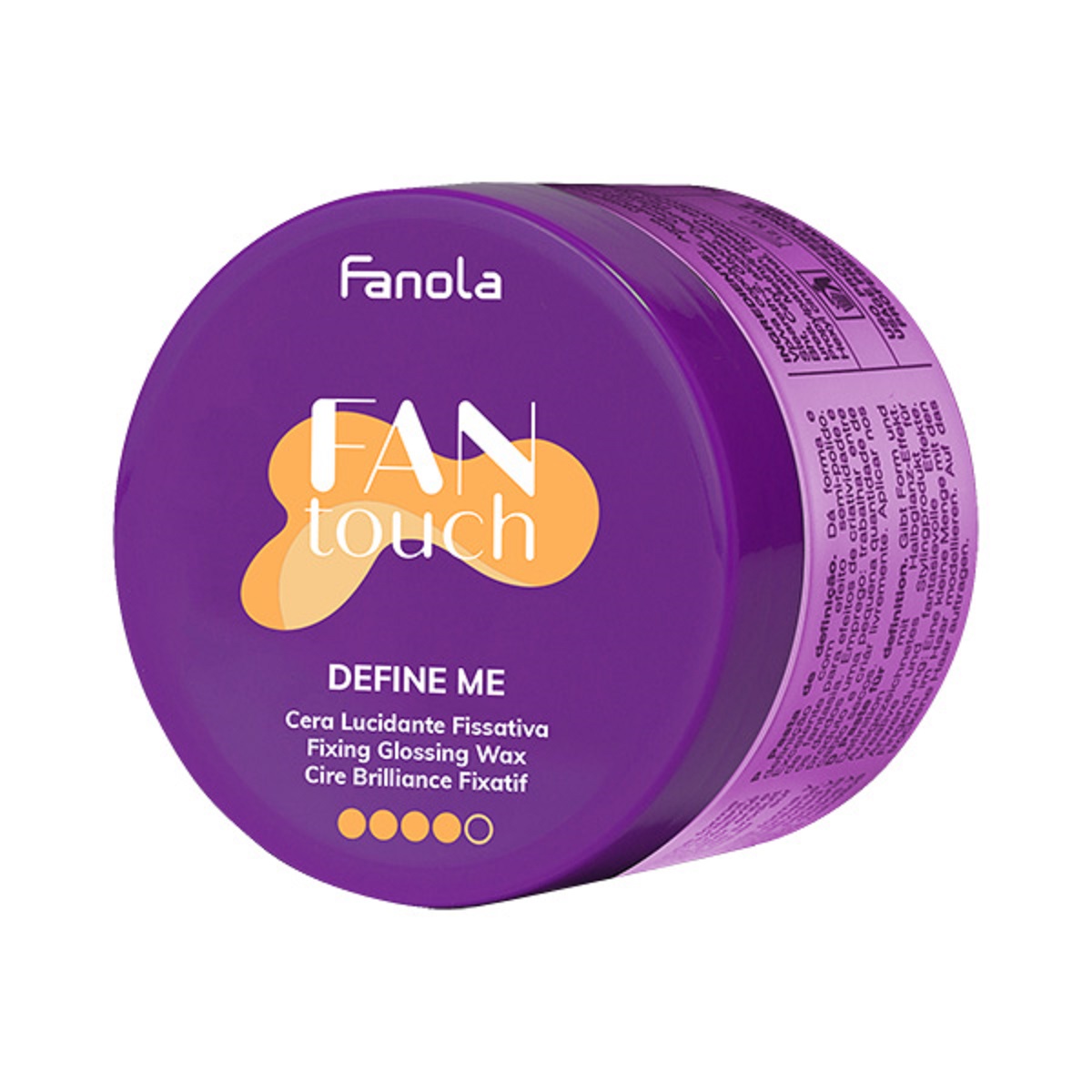 Fanola Fan Touch Cera Brillo Fix 4  100gr