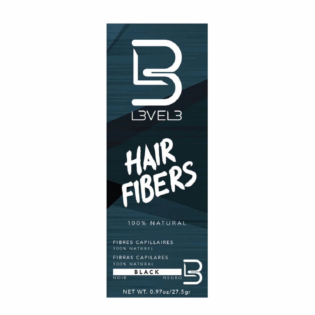 Level3 Fibras Capilares Black  27,5gr