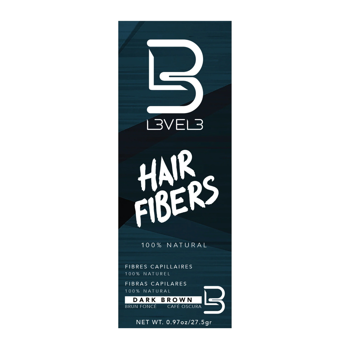 Level3 Fibras Capilares Marrón Oscuro 27,5gr