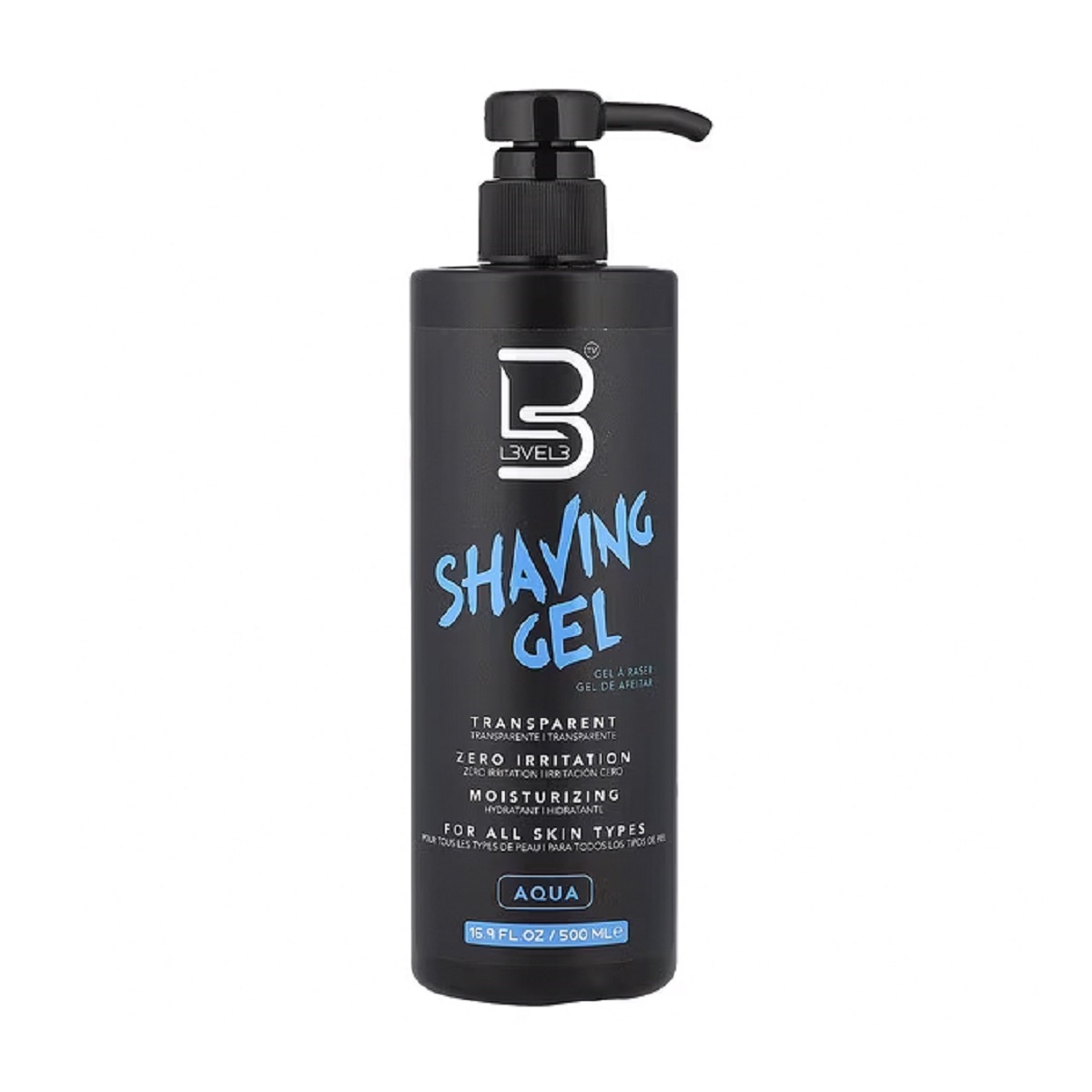 Level3 Shaving Gel Aqua 500ml