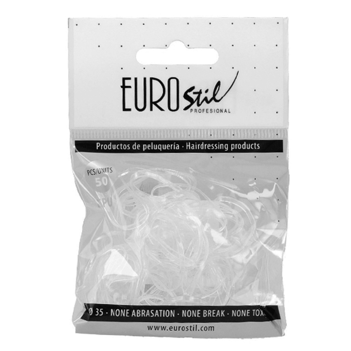 Eurostil Gomas Transparentes 50u(06811)