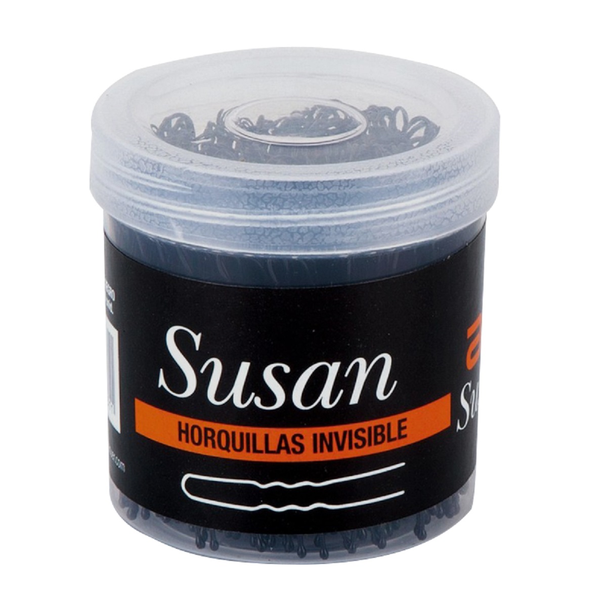 Horquillas Negro Invisible Susan Bote 250u