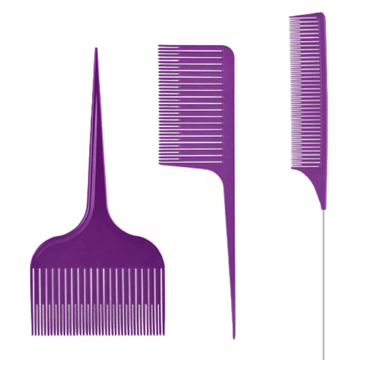 Bifull Pack Peines Balayage Lila