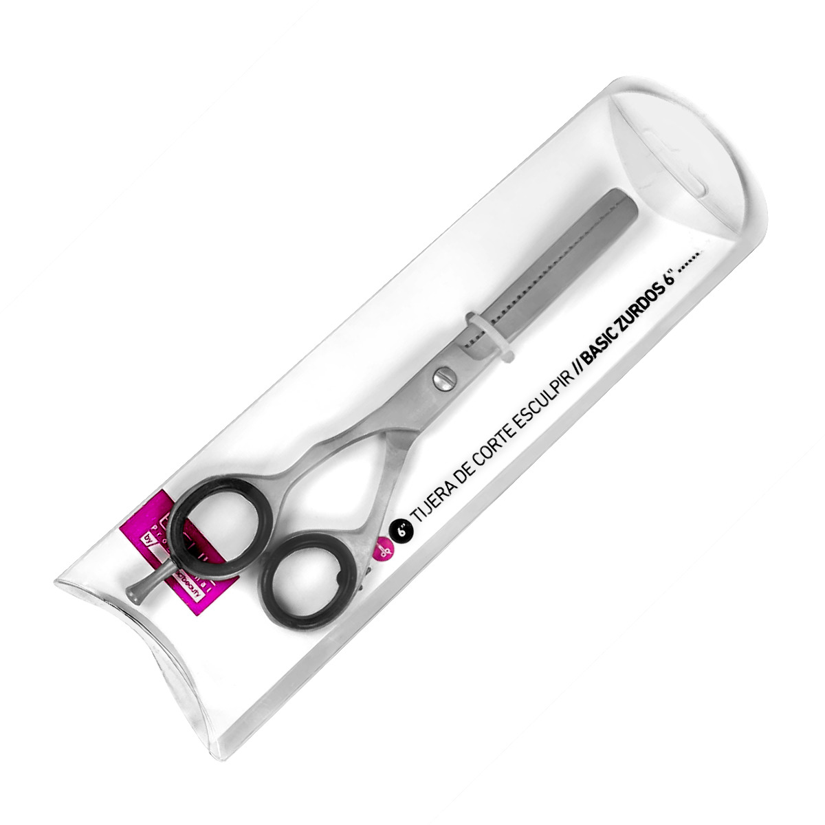 Bifull Tijera Basic Zurdo Entresacar 6"