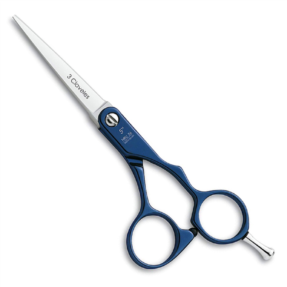 3 Claveles Tijera Duraluminio Azul 5" (12604)