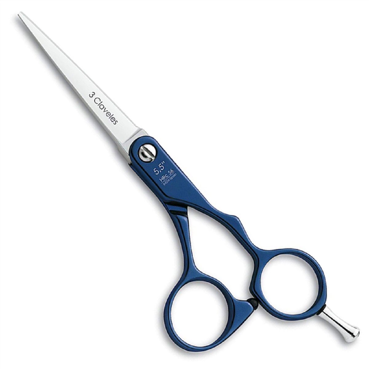 3 Claveles Tijera Duraluminio Azul 5.5″ (12605)
