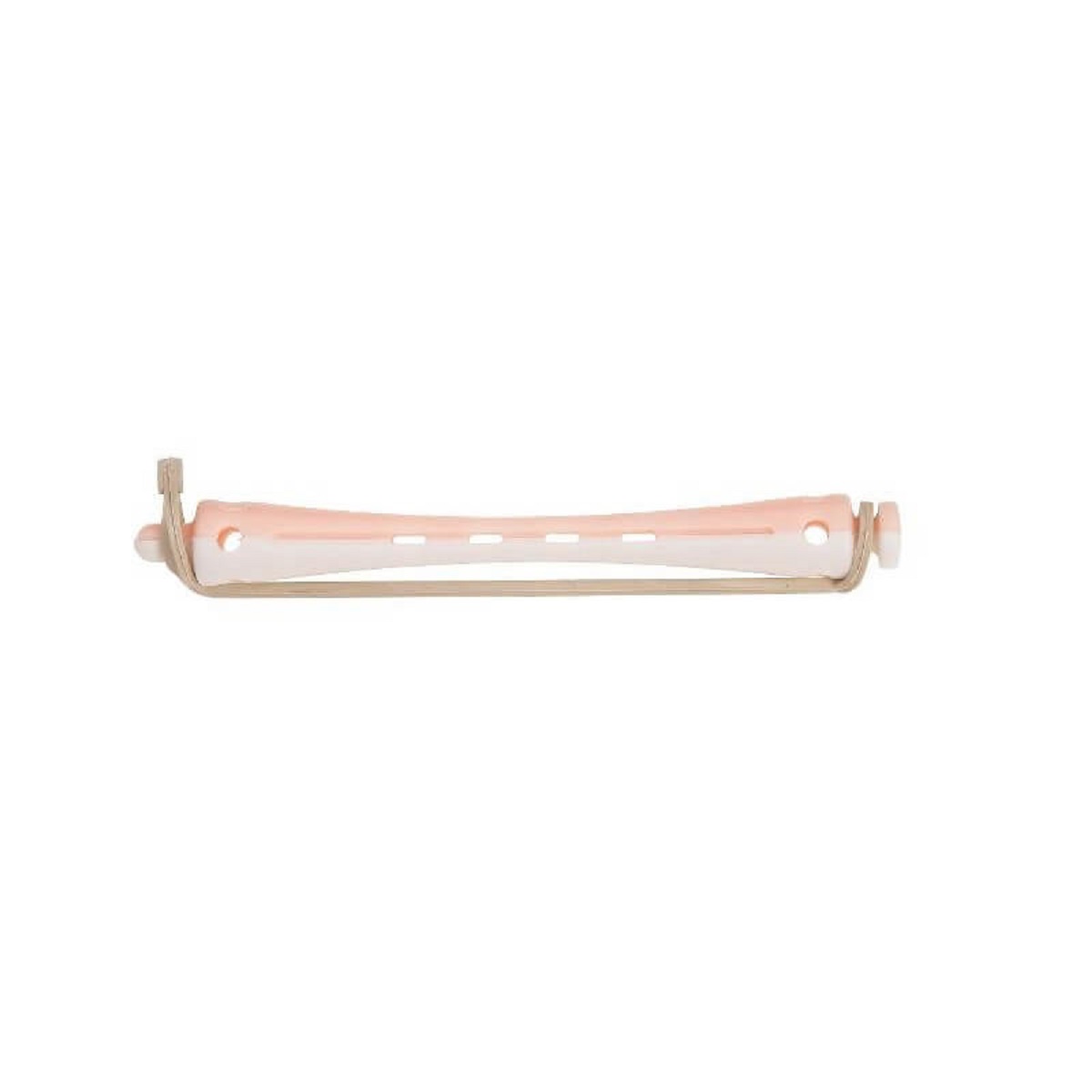 Eurostil Bigudís 901 Rosa/Blanco Largos 12u