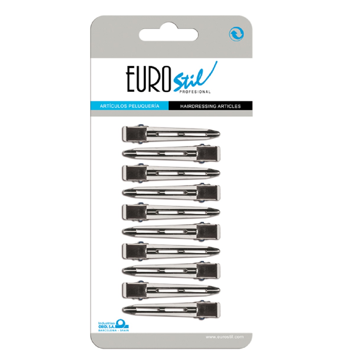Eurostil Pinzas Pequeñas 10u