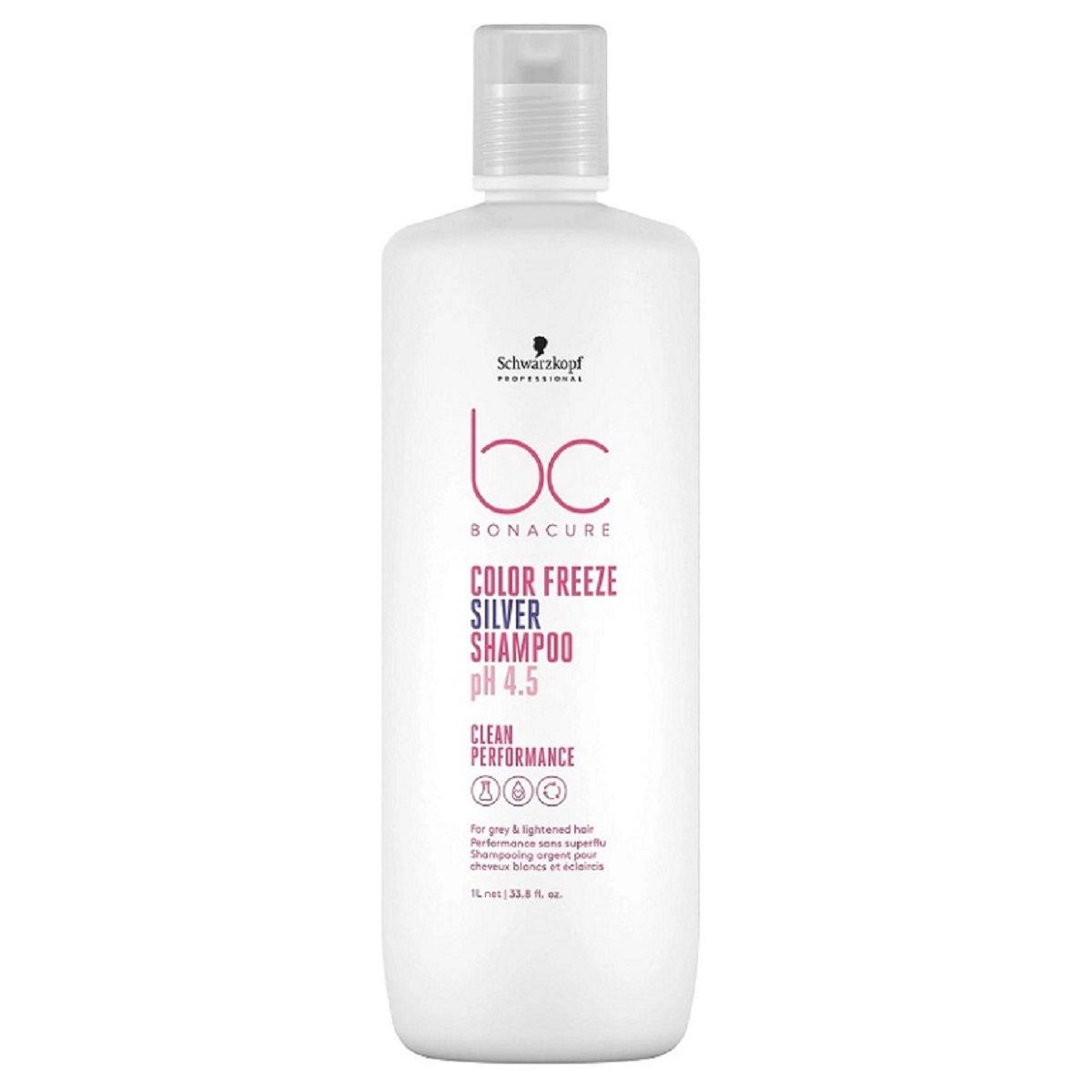 Schwarzkopf BC Champú Color Freeze Silver