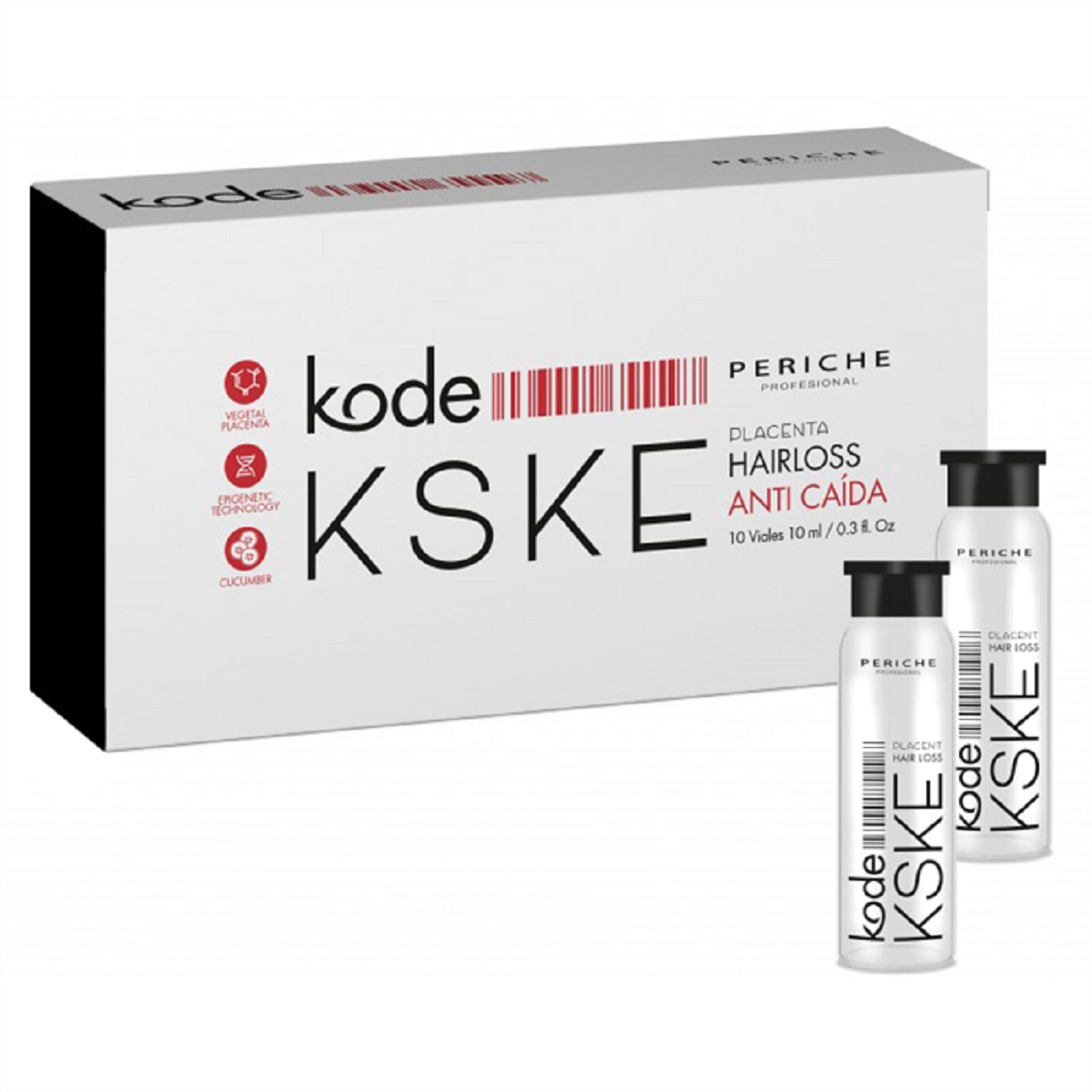 Periche Kode Ampollas Anti-Caída 10x10ml