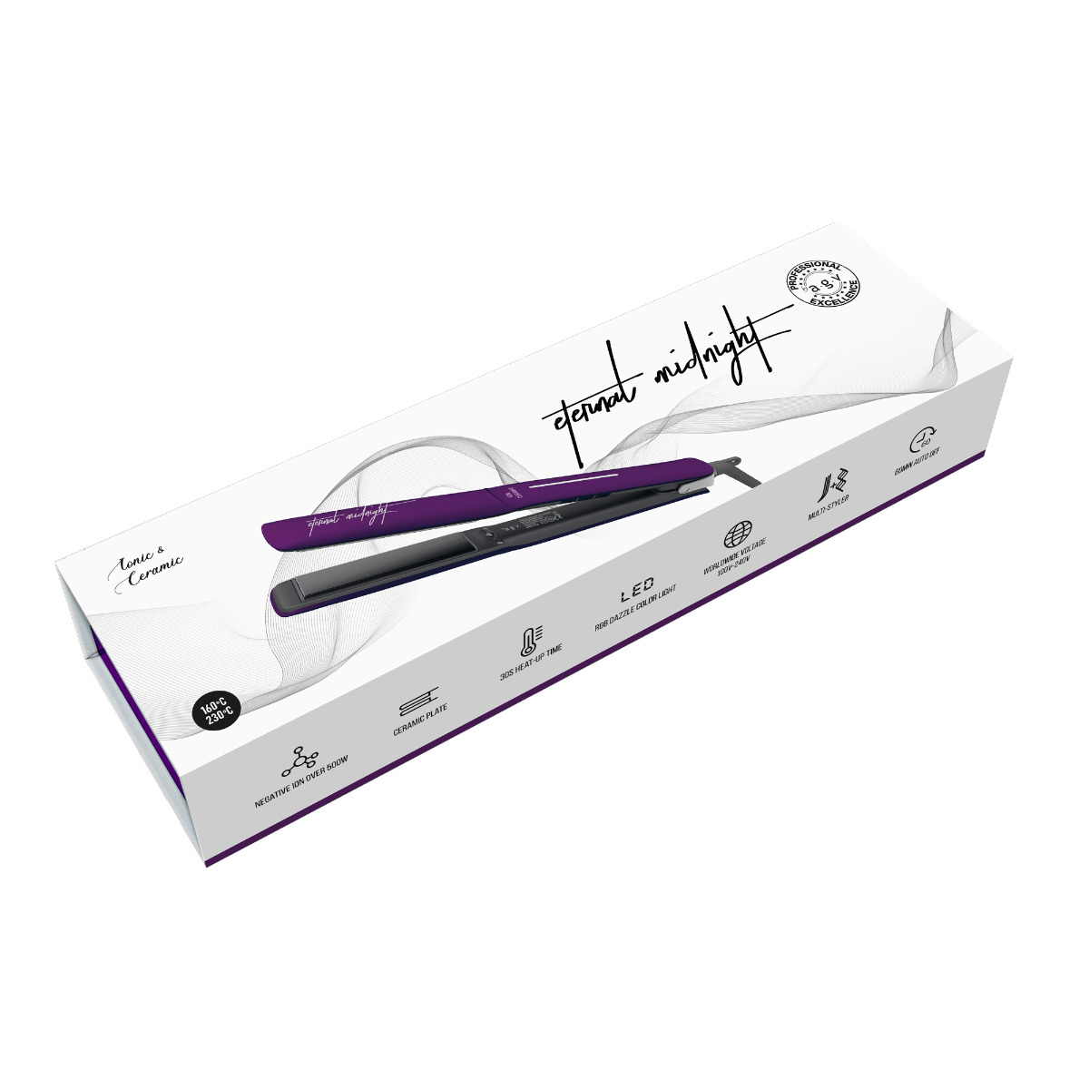 AGV Plancha Eternal Midnight Ionic Ceramic - Imagen 2