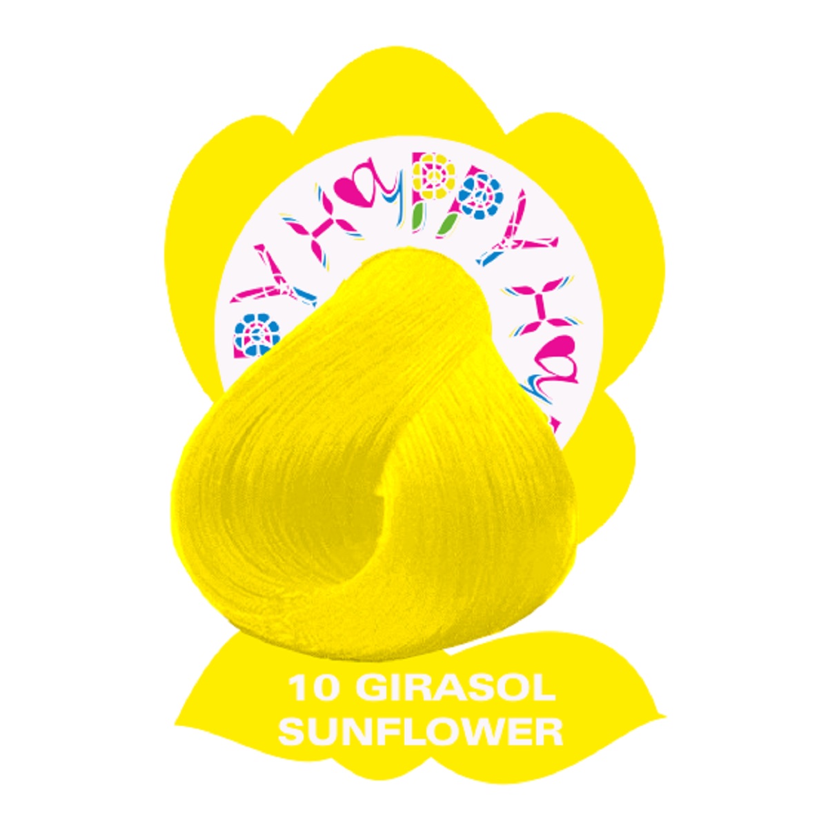 Hayppy Fantasía Semipermanente Nº10 Sunflower 100ml