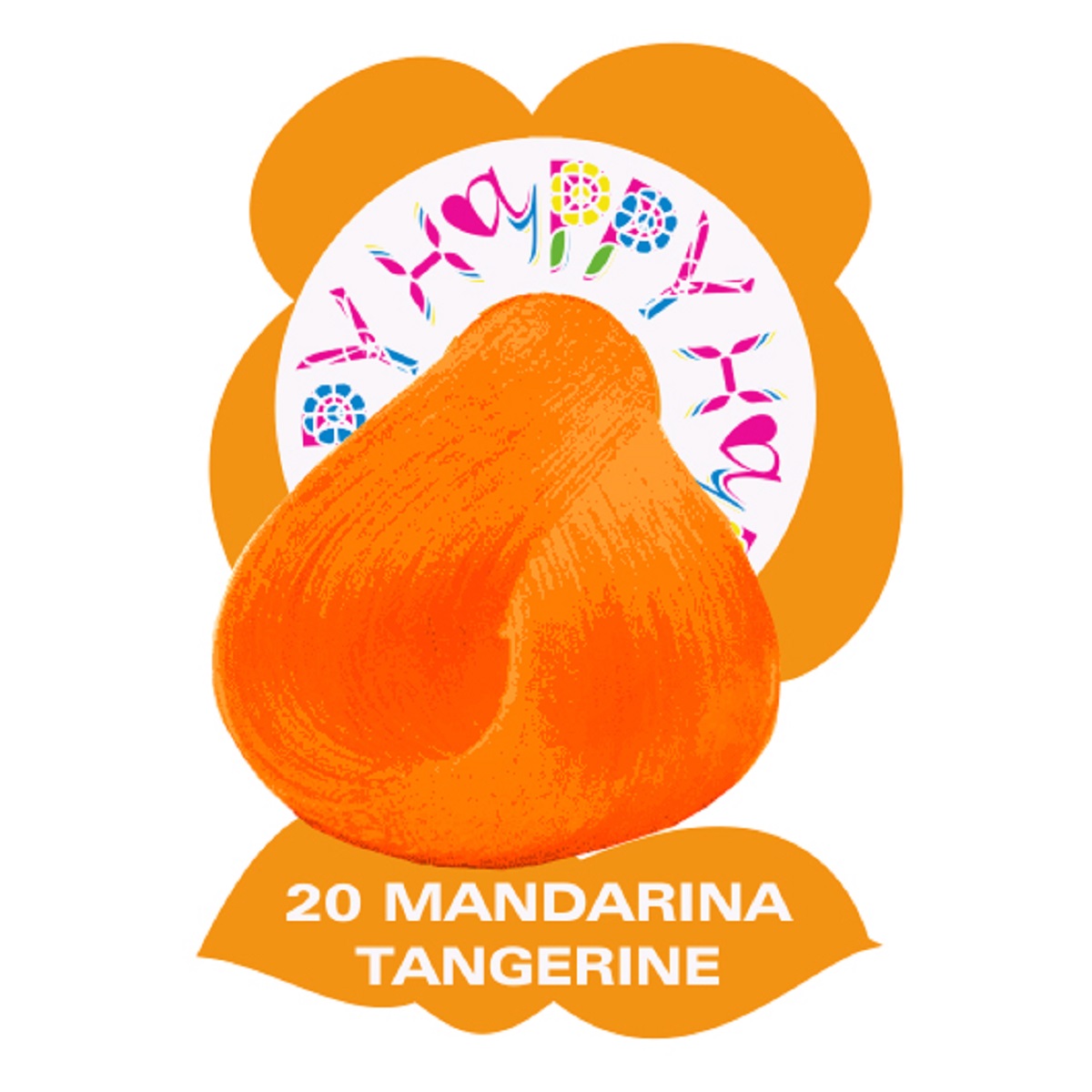 Hayppy Fantasía Semipermanente Nº20 Tangerine 100ml