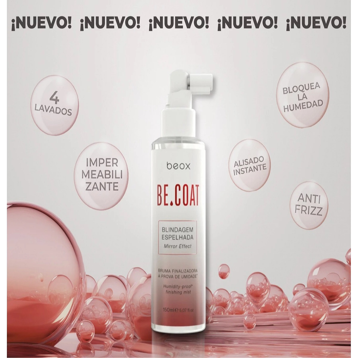 Beox Tratamiento Bruma Be.Coat 150ml - Imagen 2