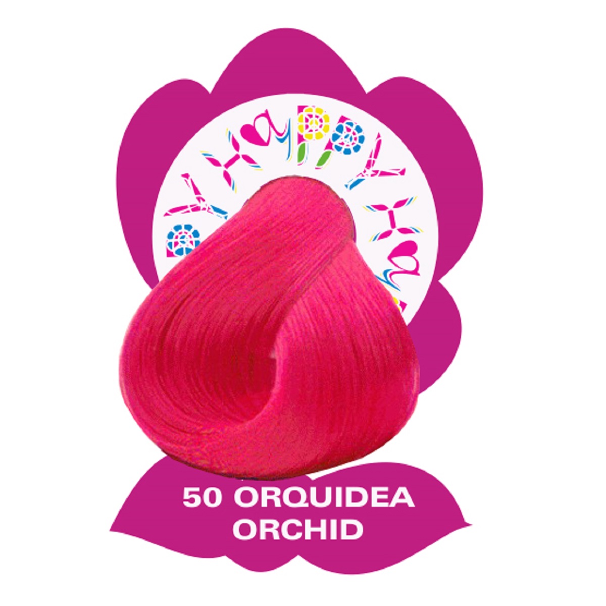 Hayppy Fantasía Semipermanente Nº50 Orchid 100ml
