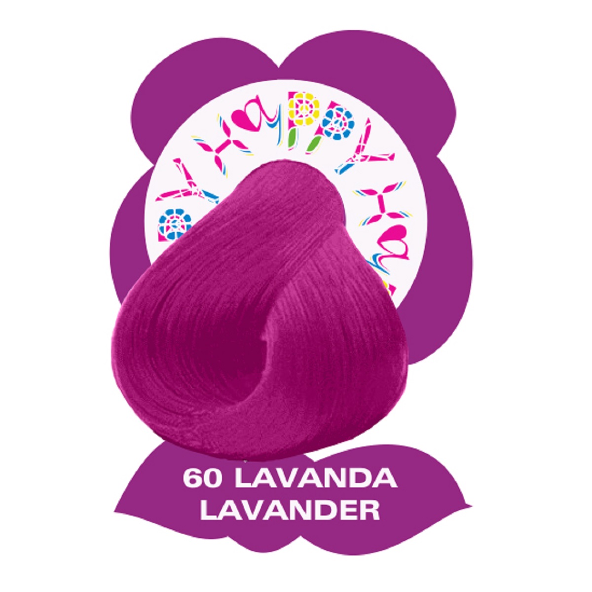 Hayppy Fantasía Semipermanente Nº60 Lavander 100ml