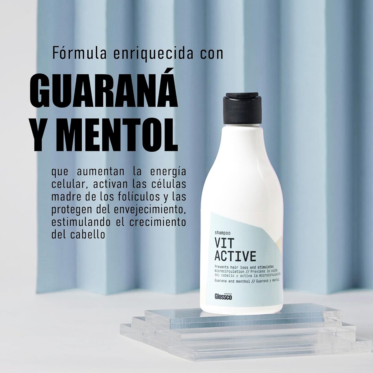 Glossco Champú Vit Active 250ml - Imagen 2