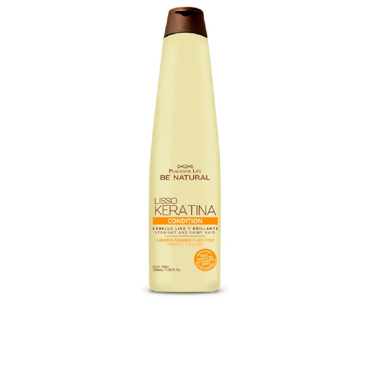 Be Natural Acondicionador Lisso Keratina 350ml