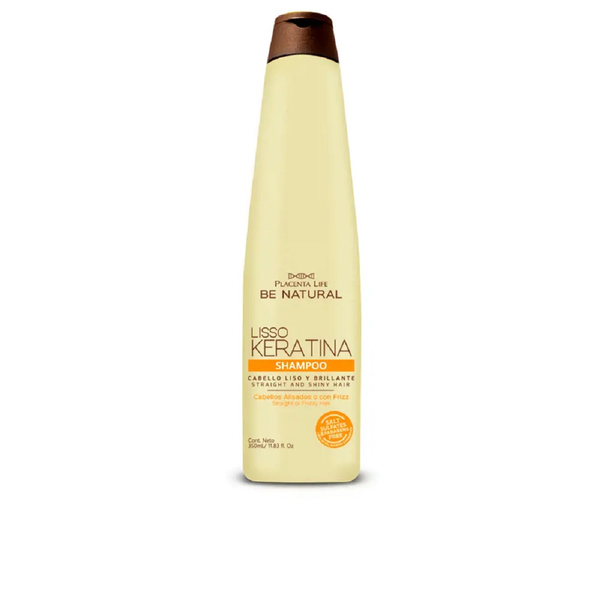 Be Natural Champú Lisso Keratina 350ml