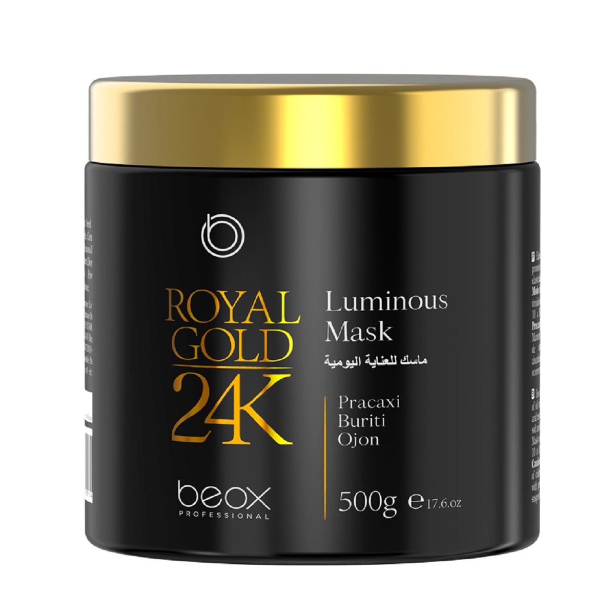 Beox Mascarilla Royal Gold 24K 500gr