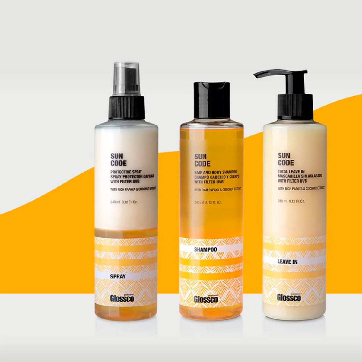 Glossco Leave In Sun Code 240ml - Imagen 2