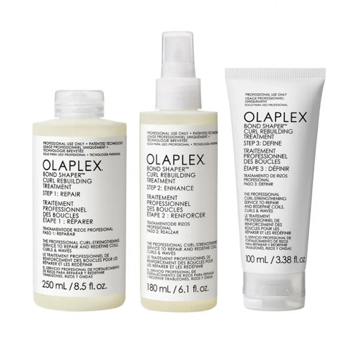 Olaplex Pack Tratamiento Bond Shaper Curl Rebuilding