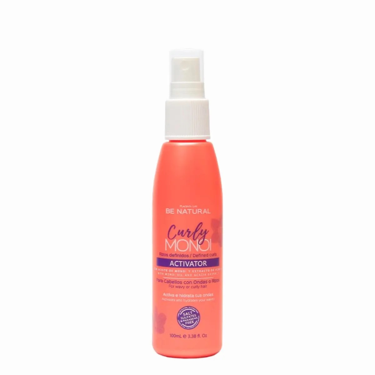 Be Natural Activador rizos Curly Monoi 100ml