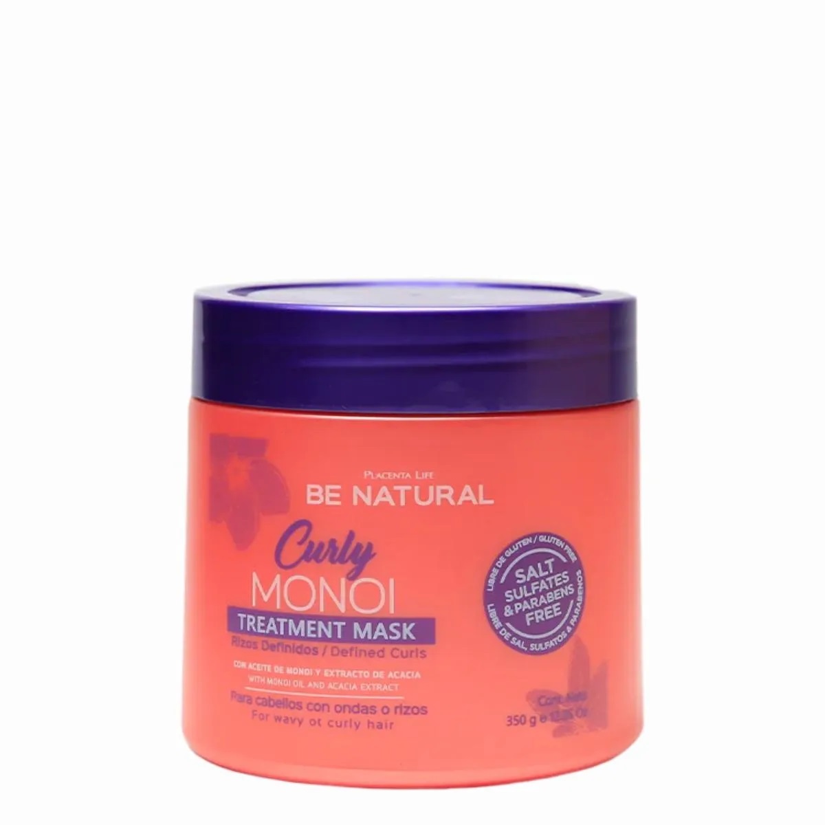 Be Natural Mascarilla Curly Monoi 350ml