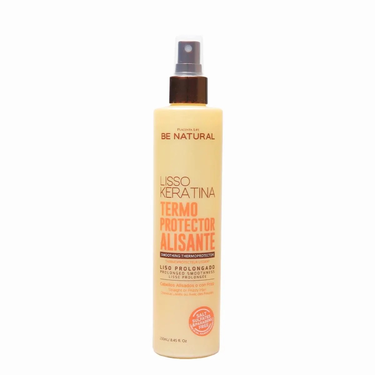 Be Natural Termoprotector Alisante Lisso Keratina 250ml