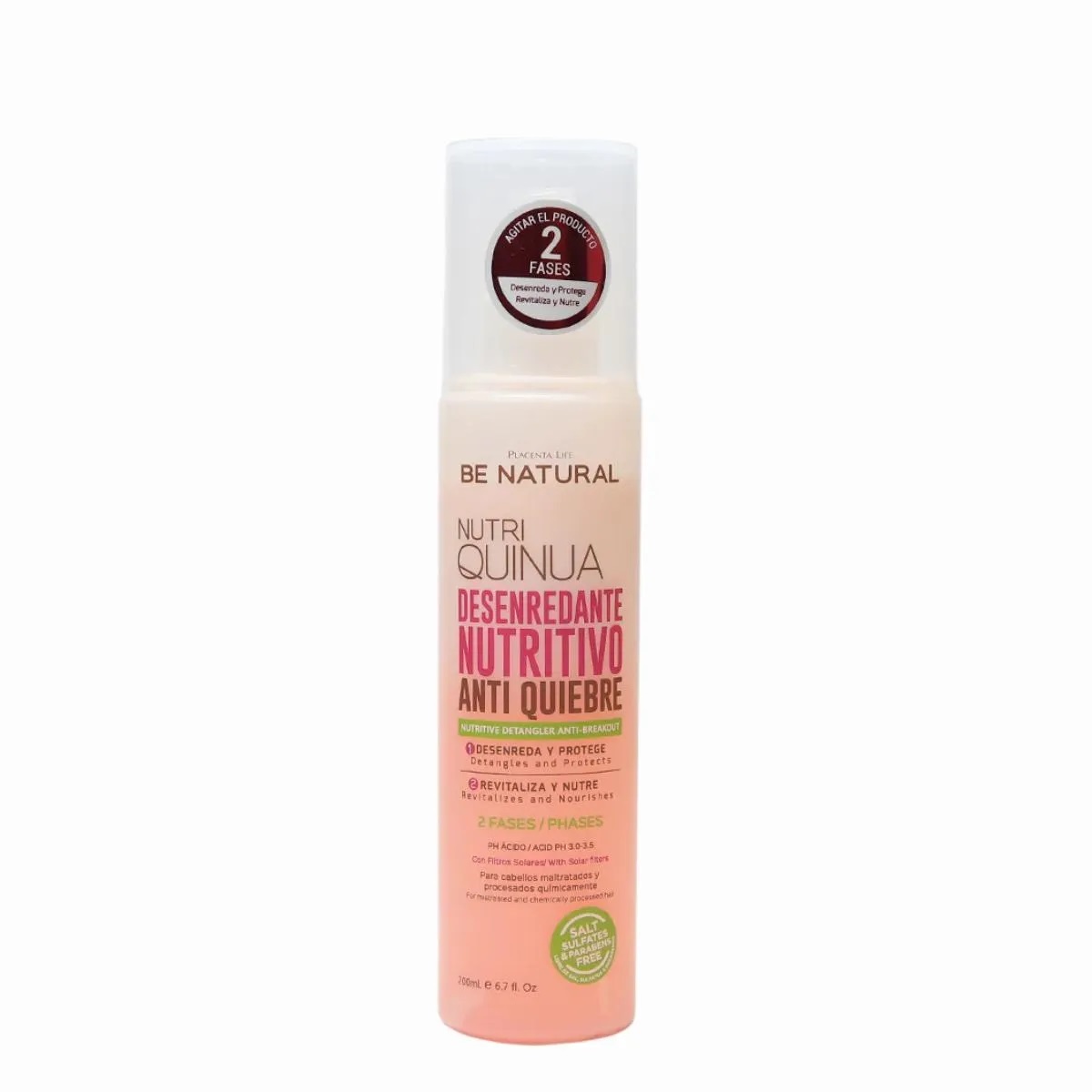 Be Natural Desenredante Nutritivo Nutri Quinua 200ml