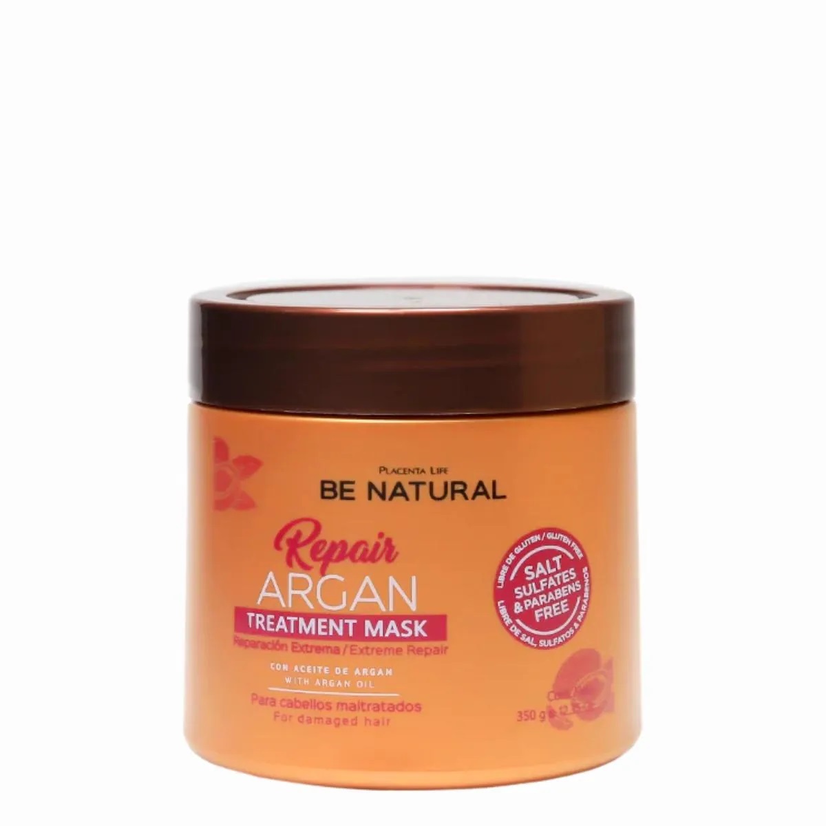 Be Natural Mascarilla Argán Repair 350ml