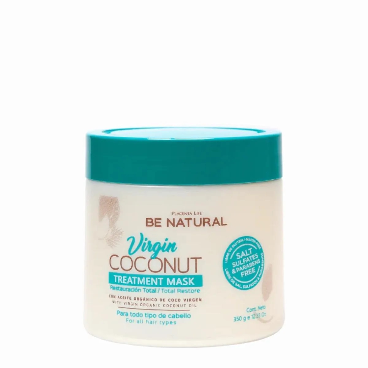 Be Natural Mascarilla Virgin Coconut 350ml