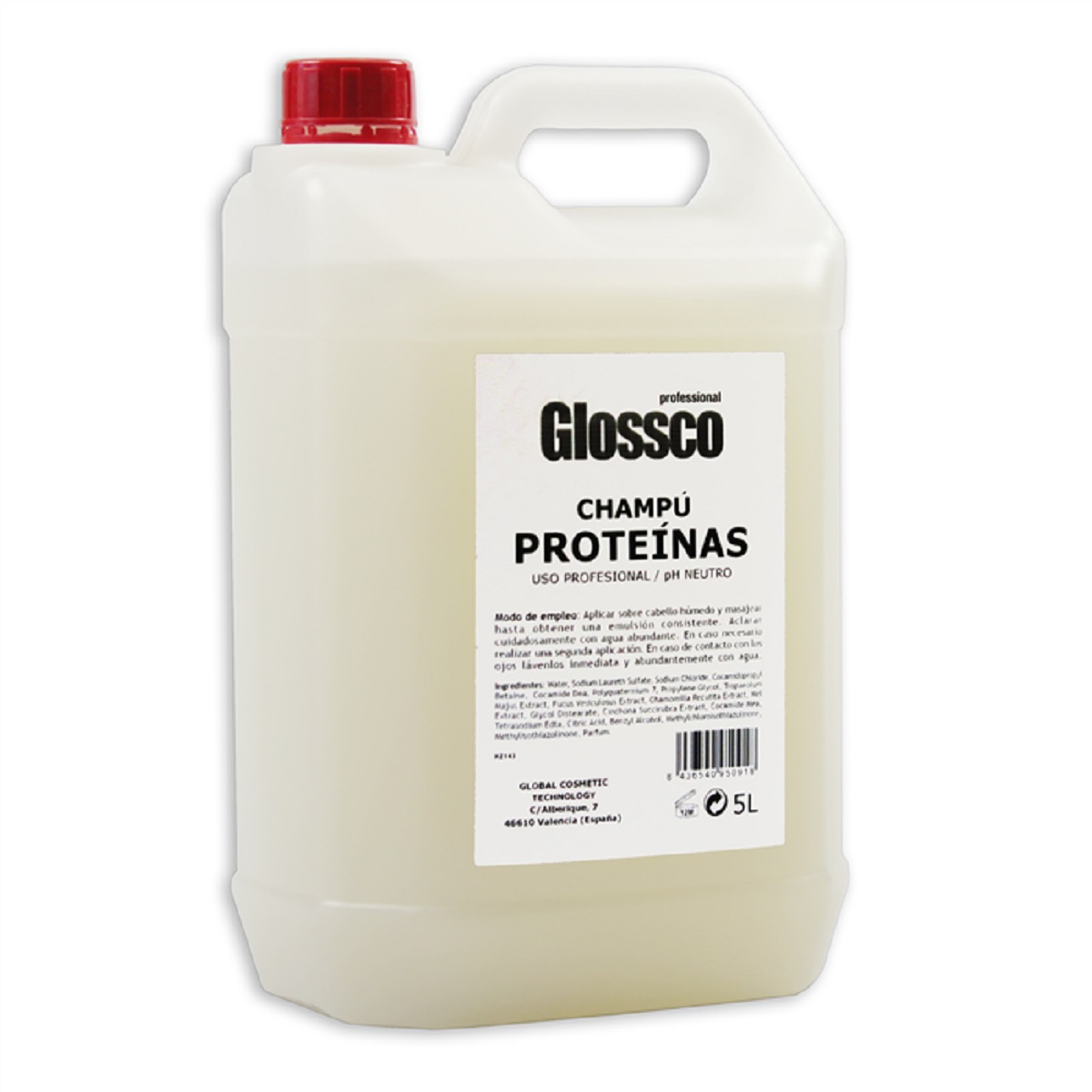 Glossco Champú Neutro Proteínas 5L