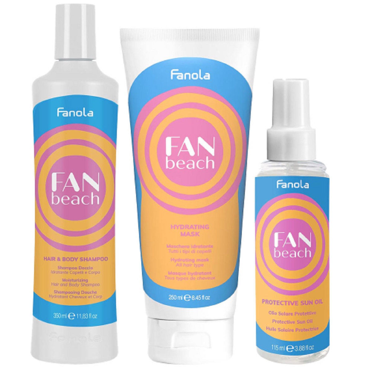 Fanola Aceite Protector Solar Fan Beach 100ml - Imagen 2