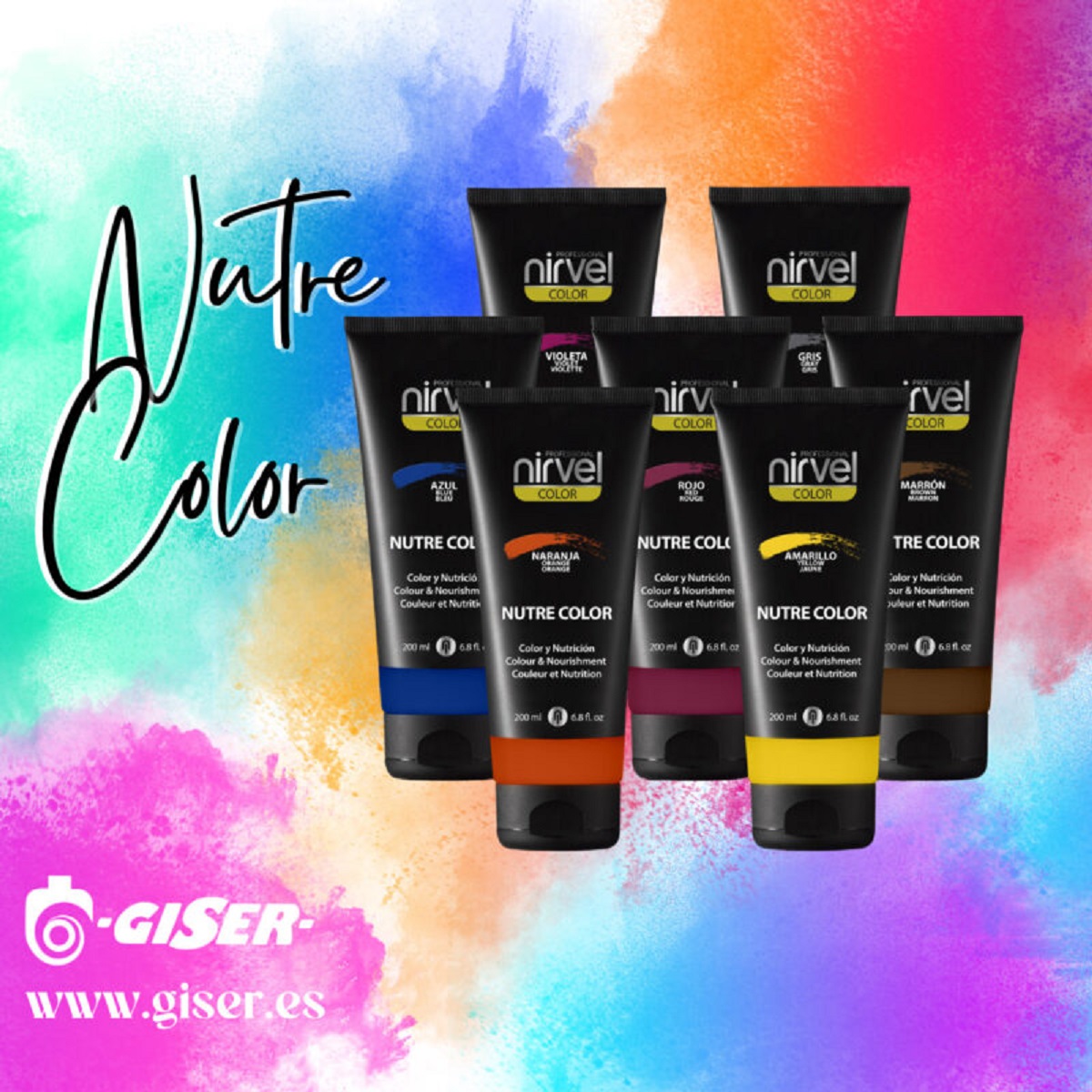 Nirvel Nutre Color Amarillo 200g - Imagen 4